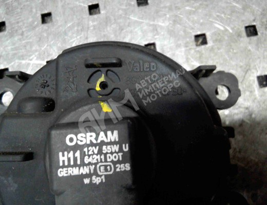 Фара противотуманная левая Renault Scenic II (JM) 2003-2006  Renault Scenic Scenic II (JM) 2003-2006