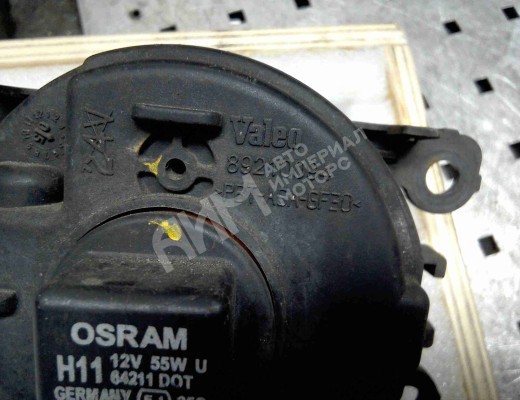 Фара противотуманная правая Renault Scenic II (JM) 2003-2006  Renault Scenic Scenic II (JM) 2003-2006