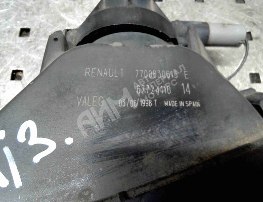 Фара противотуманная левая Renault Espace III 1996-2002  Renault Espace Espace III 1996-2002