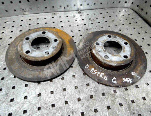 Диск тормозной задний Opel Astra G 1998-2004  Opel Astra Astra G 1998-2004