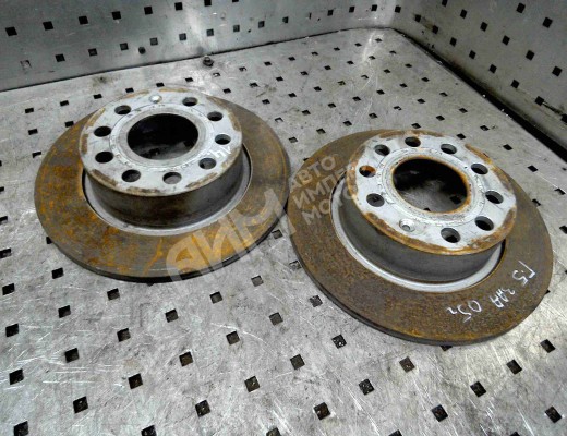 Диск тормозной задний Volkswagen Golf V (1K) 2004-2009  Volkswagen Golf Golf V (1K) 2004-2009