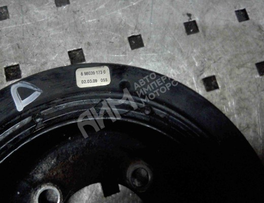 Шкив коленвала Opel Astra H 2007-2010 рестайлинг  Opel Astra Astra H 2007-2010 рестайлинг