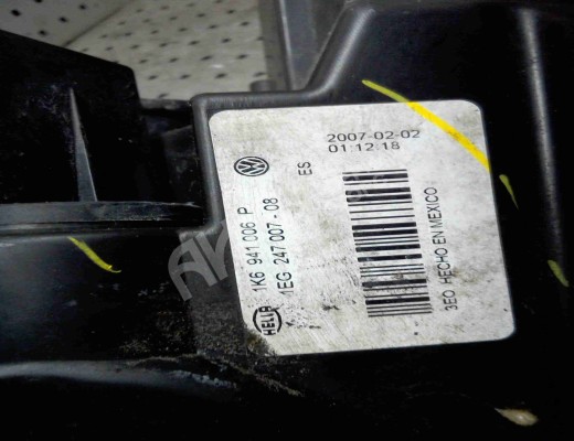 Фара правая Volkswagen Golf V (1K) 2004-2009  Volkswagen Golf Golf V (1K) 2004-2009