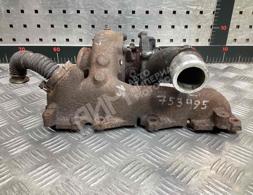 Турбина Opel Astra H 2007-2010 рестайлинг  Opel Astra Astra H 2007-2010 рестайлинг