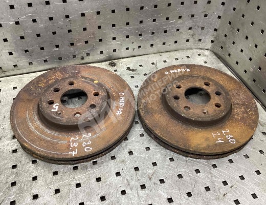 Диск тормозной передний Opel Meriva A 2002-2006  Opel Meriva Meriva A 2002-2006