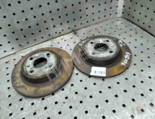 Диск тормозной задний Opel Meriva A 2002-2006  Opel Meriva Meriva A 2002-2006