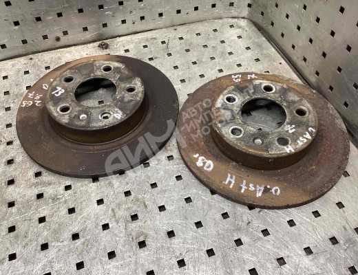 Диск тормозной задний Opel Astra H 2007-2010 рестайлинг  Opel Astra Astra H 2007-2010 рестайлинг