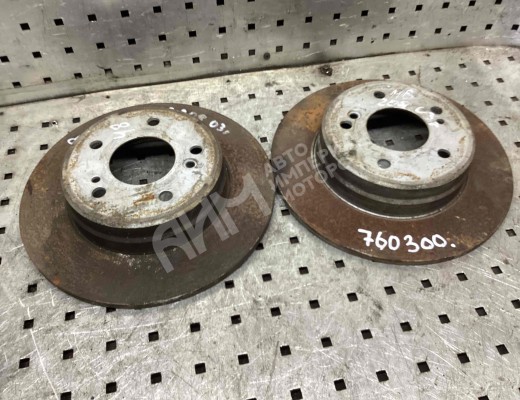 Диск тормозной задний Mercedes CLK (W208) 1997-2002  Mercedes CLK CLK (W208) 1997-2002