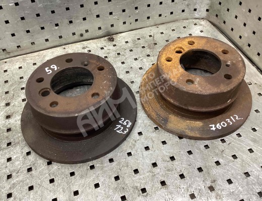 Диск тормозной задний Volkswagen LT II (2D) 1996-2006  Volkswagen LT LT II (2D) 1996-2006