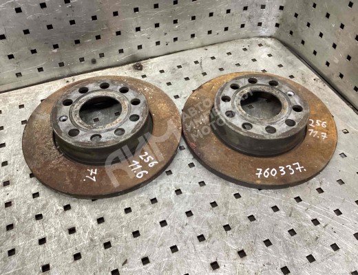 Диск тормозной задний Volkswagen Golf V (1K) 2004-2009  Volkswagen Golf Golf V (1K) 2004-2009