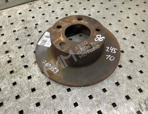 Диск тормозной задний Audi A6 C5 (4B) 1997-2001  Audi A6 A6 C5 (4B) 1997-2001