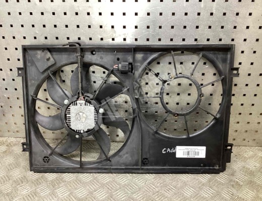 Вентилятор радиатора Volkswagen Caddy III (2K) 2004-2010  Volkswagen Caddy Caddy III (2K) 2004-2010