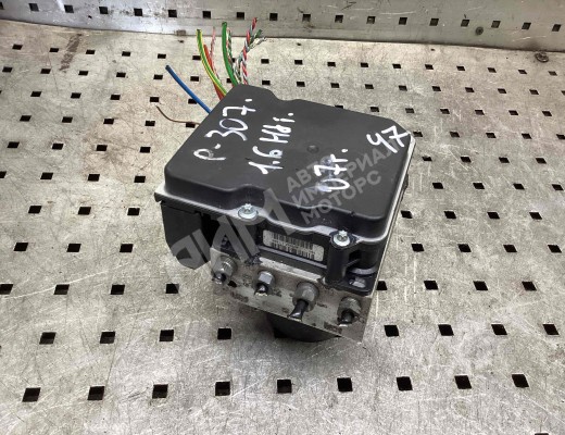 Блок ABS Peugeot 307 (3A/3H) 2005-2008 рестайлинг  Peugeot 307 307 (3A/3H) 2005-2008 рестайлинг