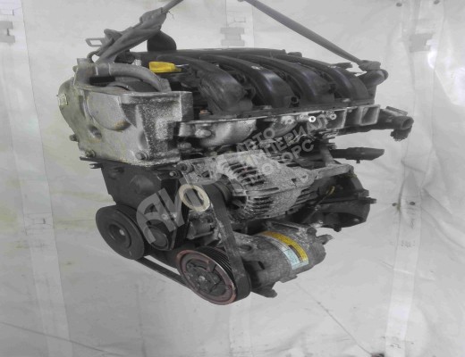 Двигатель Renault Megane II 2002-2006  Renault Megane Megane II 2002-2006