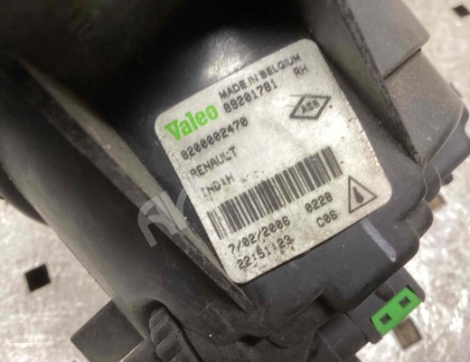 Фара противотуманная правая Renault Espace IV 2002-2006  Renault Espace Espace IV 2002-2006