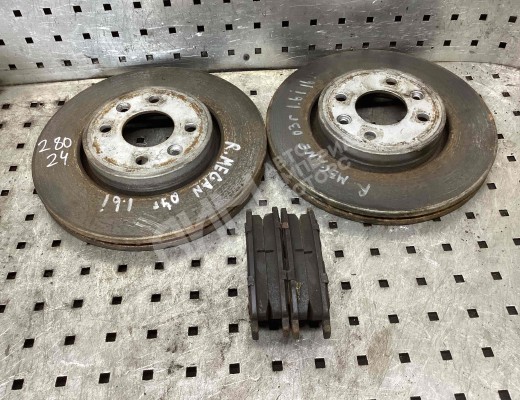 Диск тормозной передний Renault Megane II 2002-2006  Renault Megane Megane II 2002-2006