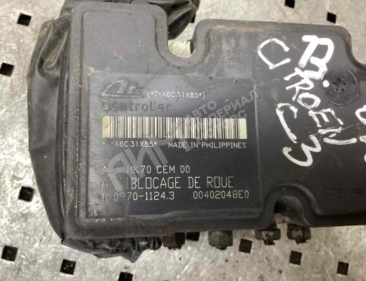Блок ABS Citroen C3 I (F) 2002-2010  Citroen C3 C3 I (F) 2002-2010