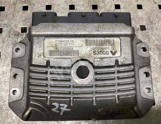 Блок управления двигателем Renault Megane II 2002-2006  Renault Megane Megane II 2002-2006