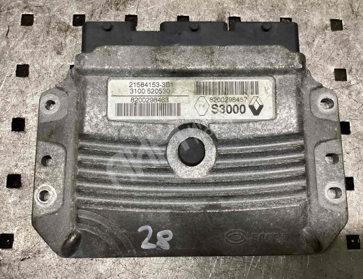 Блок управления двигателем Renault Megane II 2002-2006  Renault Megane Megane II 2002-2006