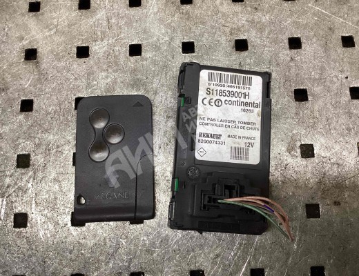 Блок считывания ключ-карты Renault Megane II 2002-2006  Renault Megane Megane II 2002-2006