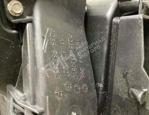 Корпус отопителя (печки) Volkswagen Caddy III (2K) 2004-2010  Volkswagen Caddy Caddy III (2K) 2004-2010