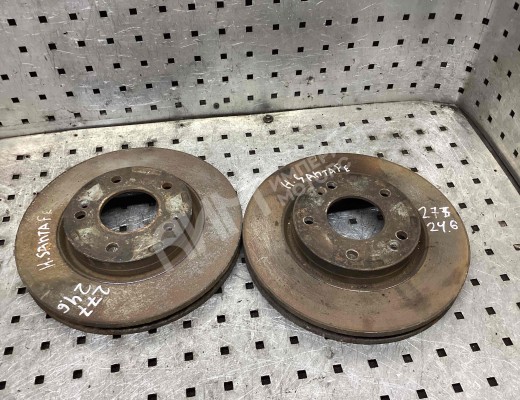 Диск тормозной передний Hyundai Santa Fe I (SM) 2000-2006  Hyundai Santa Fe Santa Fe I (SM) 2000-2006