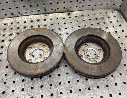 Диск тормозной передний Toyota Yaris II (XP90) 2005-2011  Toyota Yaris Yaris II (XP90) 2005-2011