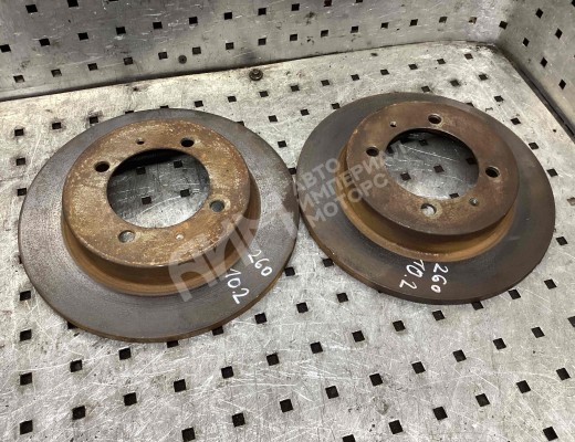 Диск тормозной задний Mitsubishi Space Star I 1998-2005  Mitsubishi Space Star Space Star I 1998-2005