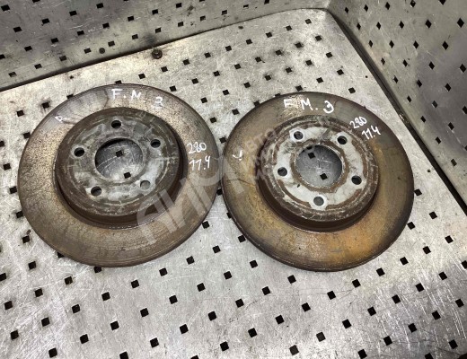 Диск тормозной задний Ford Mondeo III 2003-2007 рестайлинг  Ford Mondeo Mondeo III 2003-2007 рестайлинг