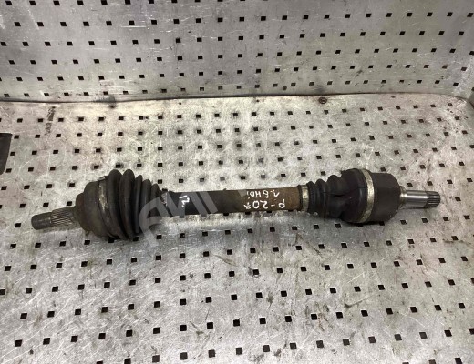 Полуось передняя левая (приводной вал, ШРУС) Peugeot 207 (WA/WC/WK) 2006-2013  Peugeot 207 207 (WA/WC/WK) 2006-2013