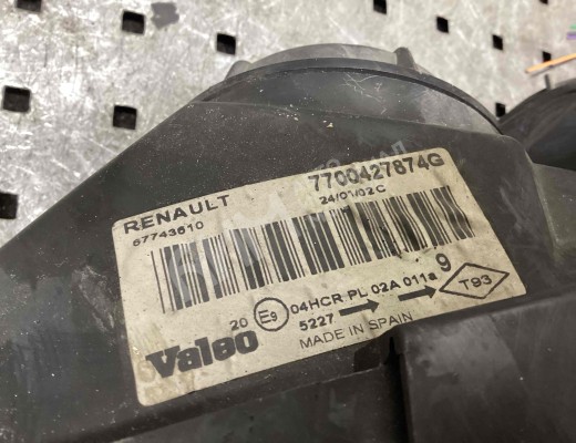 Фара левая Renault Megane I 1995-2002  Renault Megane Megane I 1995-2002