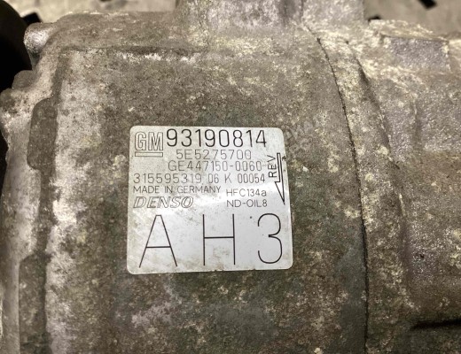Компрессор кондиционера Opel Meriva A 2002-2006  Opel Meriva Meriva A 2002-2006