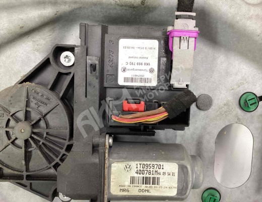 Стеклоподъемник передний левый Volkswagen Touran I (1T) 2003-2006  Volkswagen Touran Touran I (1T) 2003-2006