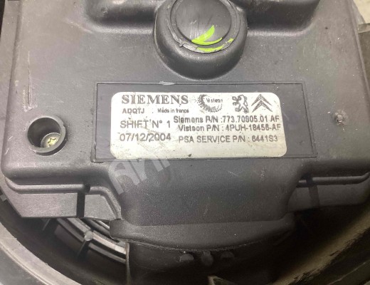 Моторчик печки Peugeot 407 2004-2010  Peugeot 407 407 2004-2010
