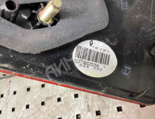 Фонарь задний правый Renault Megane II 2002-2006  Renault Megane Megane II 2002-2006