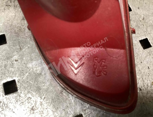 Фонарь крышки багажника левый Peugeot 607 2004-2009 рестайлинг  Peugeot 607 607 2004-2009 рестайлинг