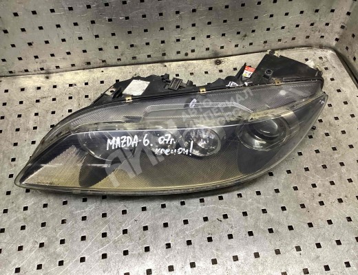Фара левая Mazda 6 I (GG) 2005-2007 рестайлинг  Mazda 6 6 I (GG) 2005-2007 рестайлинг