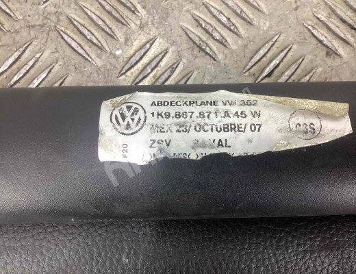 Шторка багажника Volkswagen Golf V (1K) 2004-2009  Volkswagen Golf Golf V (1K) 2004-2009