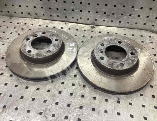 Диск тормозной передний BMW 3-Series (E46) 2001-2005 рестайлинг  BMW 3-Series 3-Series (E46) 2001-2005 рестайлинг