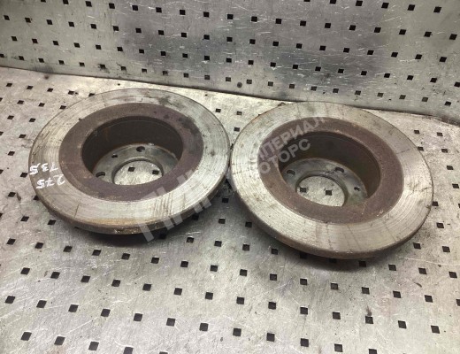 Диск тормозной задний Citroen C5 I 2001-2004  Citroen C5 C5 I 2001-2004