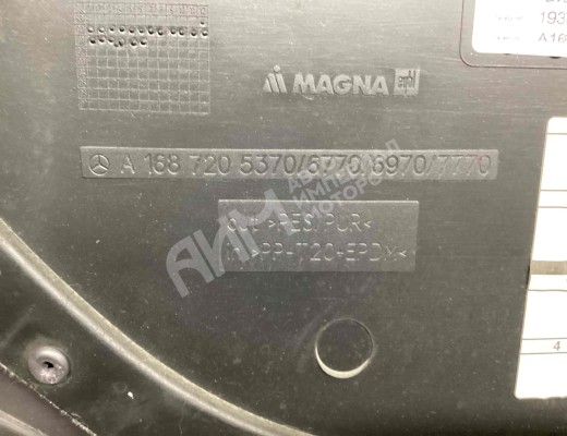 Обшивка двери передней левой (дверная карта) Mercedes A (W168) 1997-2004  Mercedes A A (W168) 1997-2004