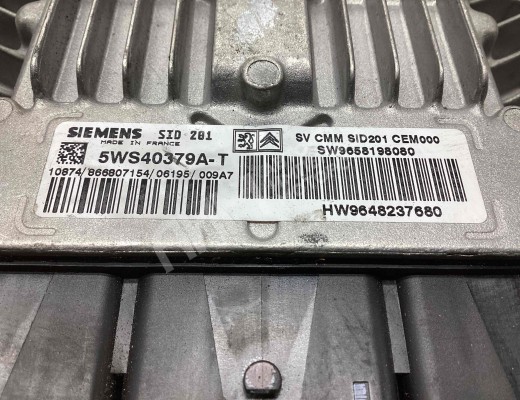 Блок управления двигателем Peugeot 607 2004-2009 рестайлинг  Peugeot 607 607 2004-2009 рестайлинг
