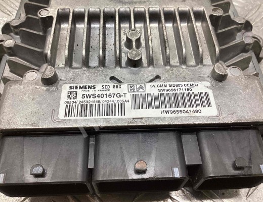 Блок управления двигателем Peugeot 407 2004-2010  Peugeot 407 407 2004-2010