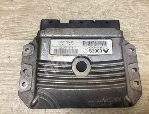 Блок управления двигателем Renault Scenic II (JM) 2003-2006  Renault Scenic Scenic II (JM) 2003-2006