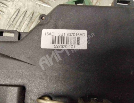 Замок двери передней правой Volkswagen Passat B5+ (3B) 2000-2005 рестайлинг  Volkswagen Passat Passat B5+ (3B) 2000-2005 рестайлинг