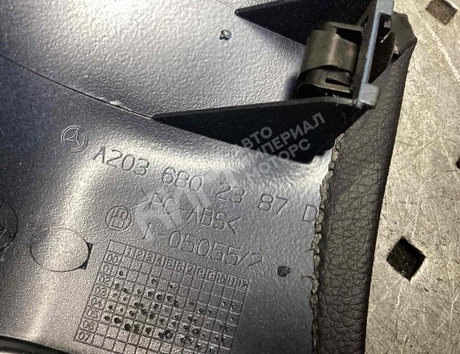 Накладка декоративная на торпедо Mercedes C (W203) 2004-2007 рестайлинг  Mercedes C C (W203) 2004-2007 рестайлинг
