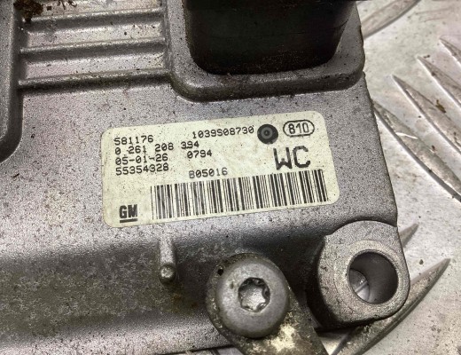Блок управления двигателем Opel Tigra B 2004-2009  Opel Tigra Tigra B 2004-2009