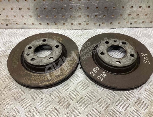 Диск тормозной передний Volkswagen Passat B5 (3B) 1996-2000  Volkswagen Passat Passat B5 (3B) 1996-2000