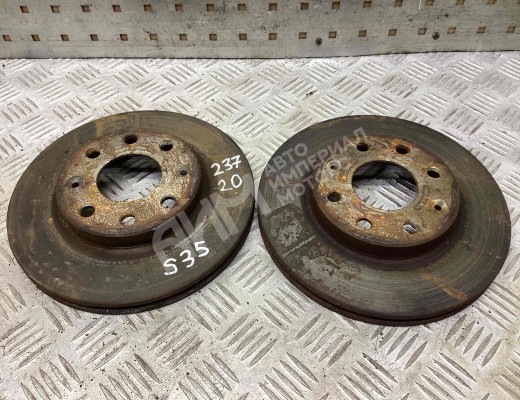 Диск тормозной передний Chevrolet Kalos (T200) 2003-2008  Chevrolet Kalos Kalos (T200) 2003-2008