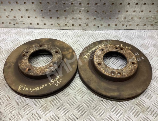 Диск тормозной передний Kia Sorento I (JC/BL) 2002-2006  Kia Sorento Sorento I (JC/BL) 2002-2006